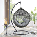 Teardrop Single Seating Outdoor / Indoor Hanging Egg Patio Chair -(Local Delivery or Pickup Only)