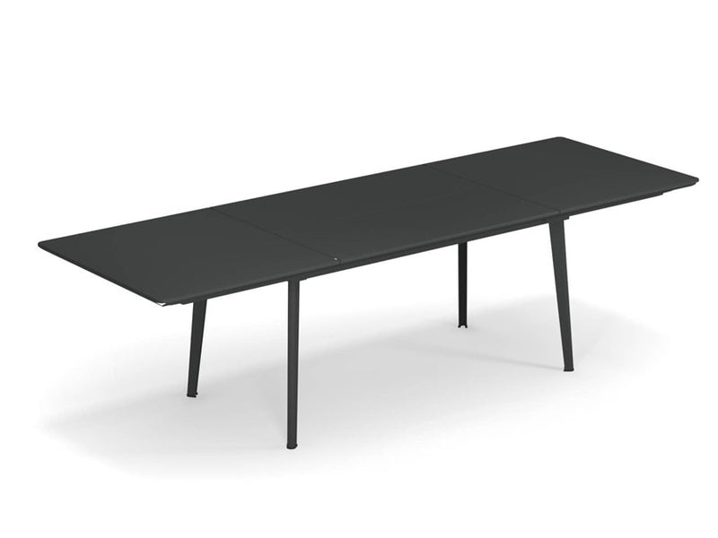 Emu Extendable Plus4 Steel Patio Dining Table Black ** MUST BE PICKED UP, CAN NOT BE SHIPPED **