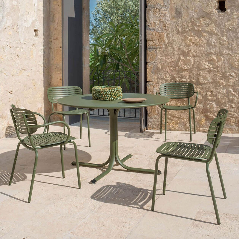 Emu Mom Steel Indoor Outdoor Patio Chair - Made In Italy