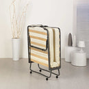 Veraflex LUXOR FL Cottage Folding and Rolling Bed with Memory Foam Mattress