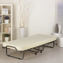 Veraflex LUXOR FL Cottage Folding and Rolling Bed with Memory Foam Mattress