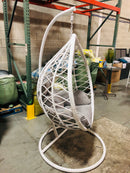 Teardrop Single Seating Outdoor / Indoor Hanging Egg Patio Chair -(Local Delivery or Pickup Only)