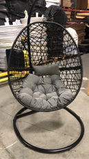 Single Seating Outdoor / Indoor Hanging Egg Patio Chair 2023 Version