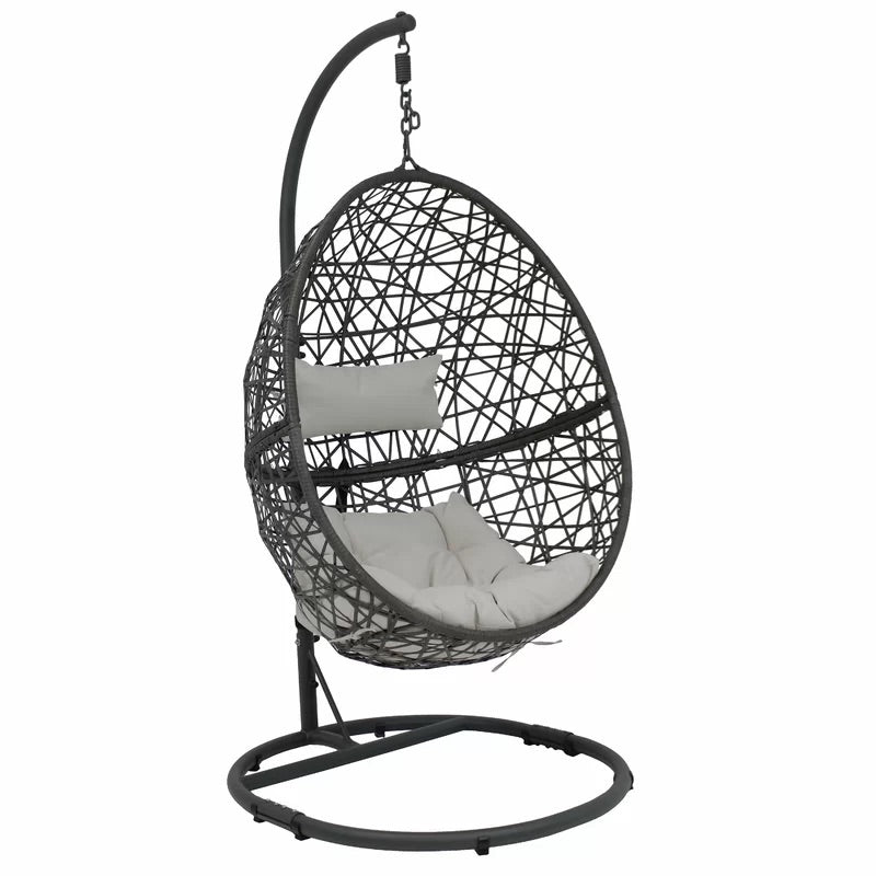 Single Seating Outdoor / Indoor Hanging Egg Patio Chair 2023 Version