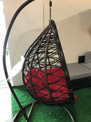 Teardrop Single Seating Outdoor / Indoor Hanging Egg Patio Chair -(Local Delivery or Pickup Only)