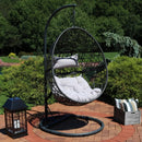 Single Seating Outdoor / Indoor Hanging Egg Patio Chair 2023 Version
