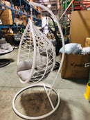 Teardrop Single Seating Outdoor / Indoor Hanging Egg Patio Chair -(Local Delivery or Pickup Only)