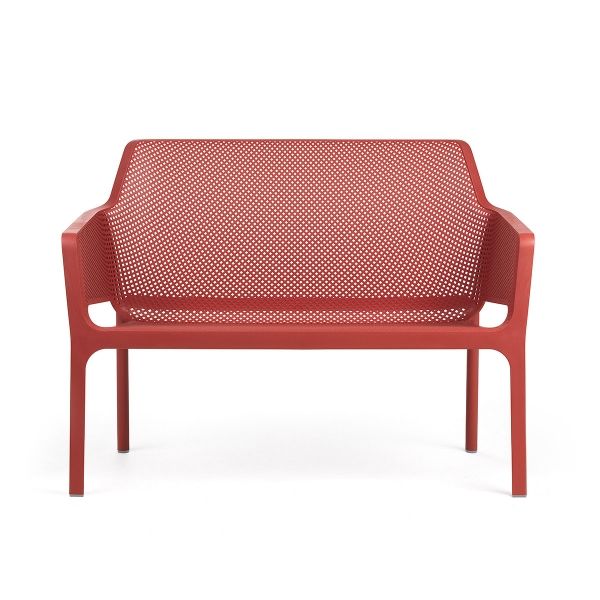 Nardi Net Bench Stackable Patio Chair