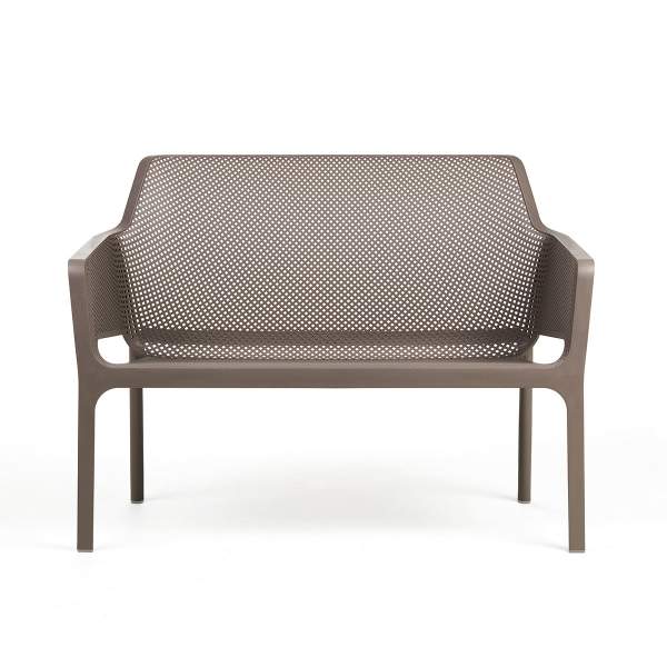 Nardi Net Bench Stackable Patio Chair