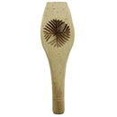 Round Leaf Design 2 1/4 Inch-by-1-Inch Cookie Cake Maamool Mold