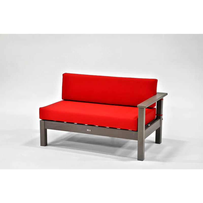 Eon Catalina 4 Piece Sunbrella Patio Sectional - Cherry