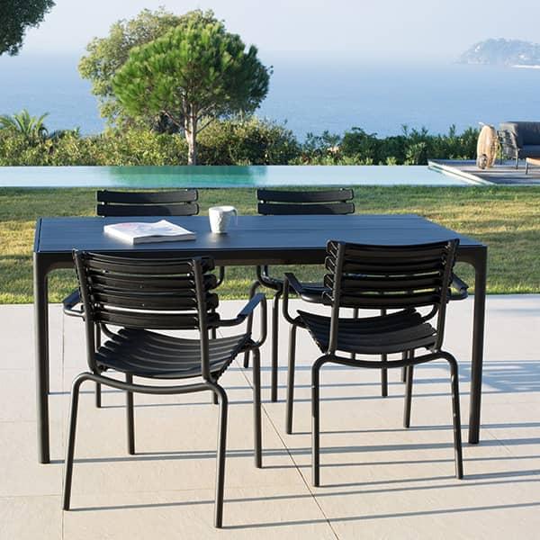 Houe Clips Aluminum Indoor / Outdoor Patio Chairs